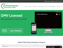 Tablet Screenshot of afastprogram.com